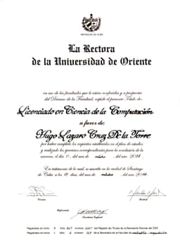 Bachelor of Computer Science Title